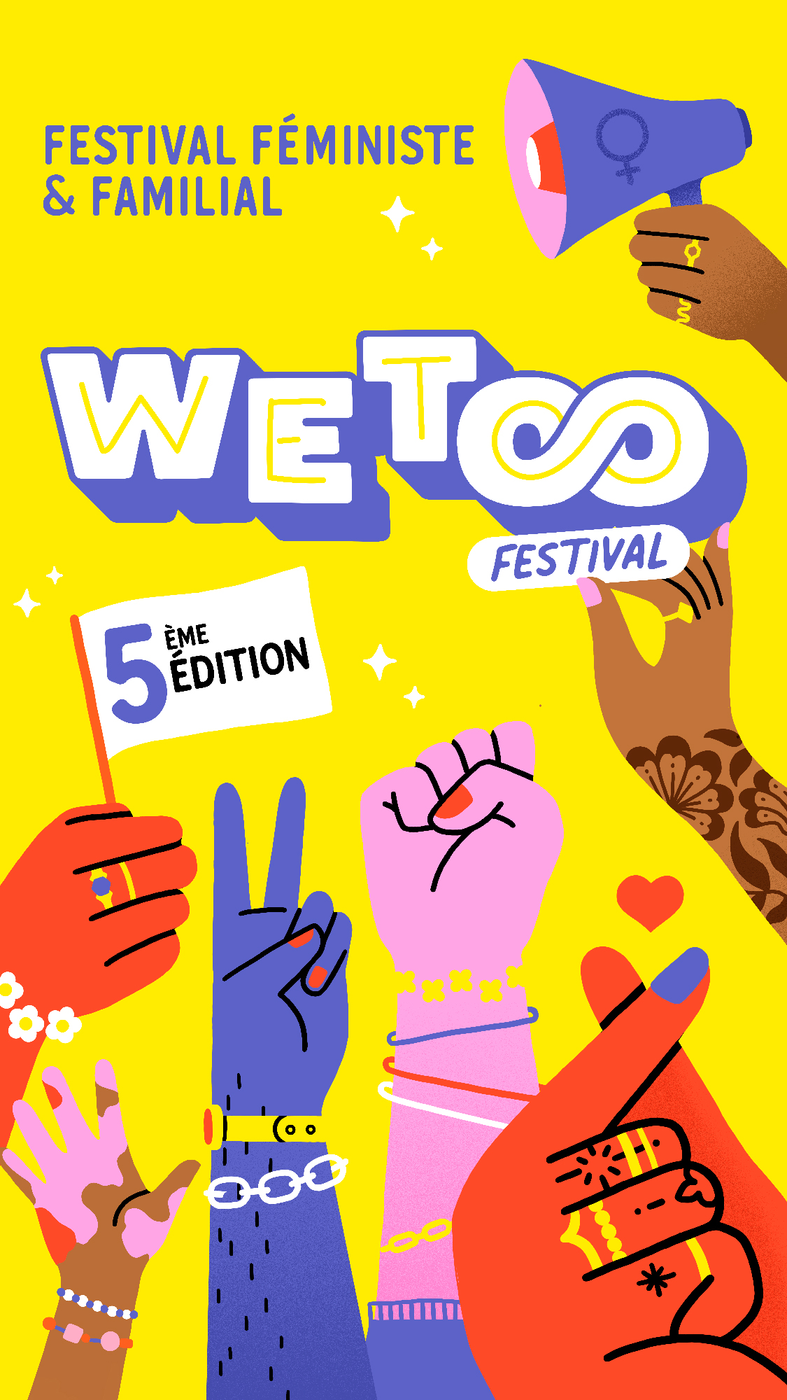 Affiche WETOO FESTIVAL